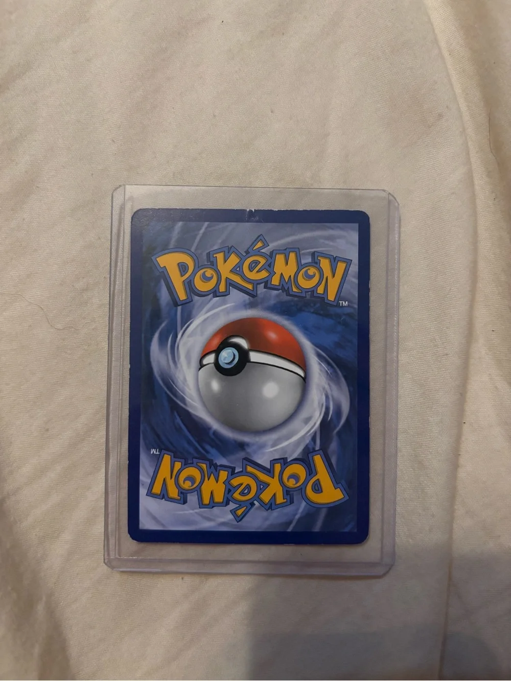 Pokemon Pikachu EX Holographic Card - Yellow